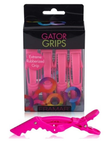 Gator grips pinze in gomma 4pz - pink