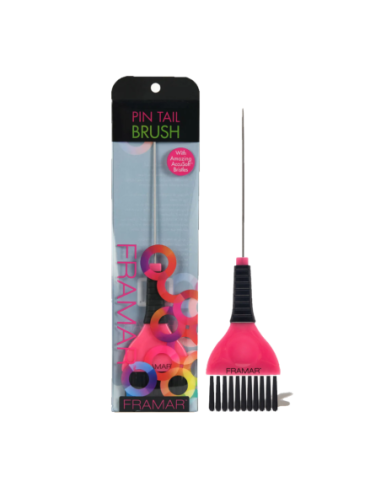 Pin tail brush pink 1 pz